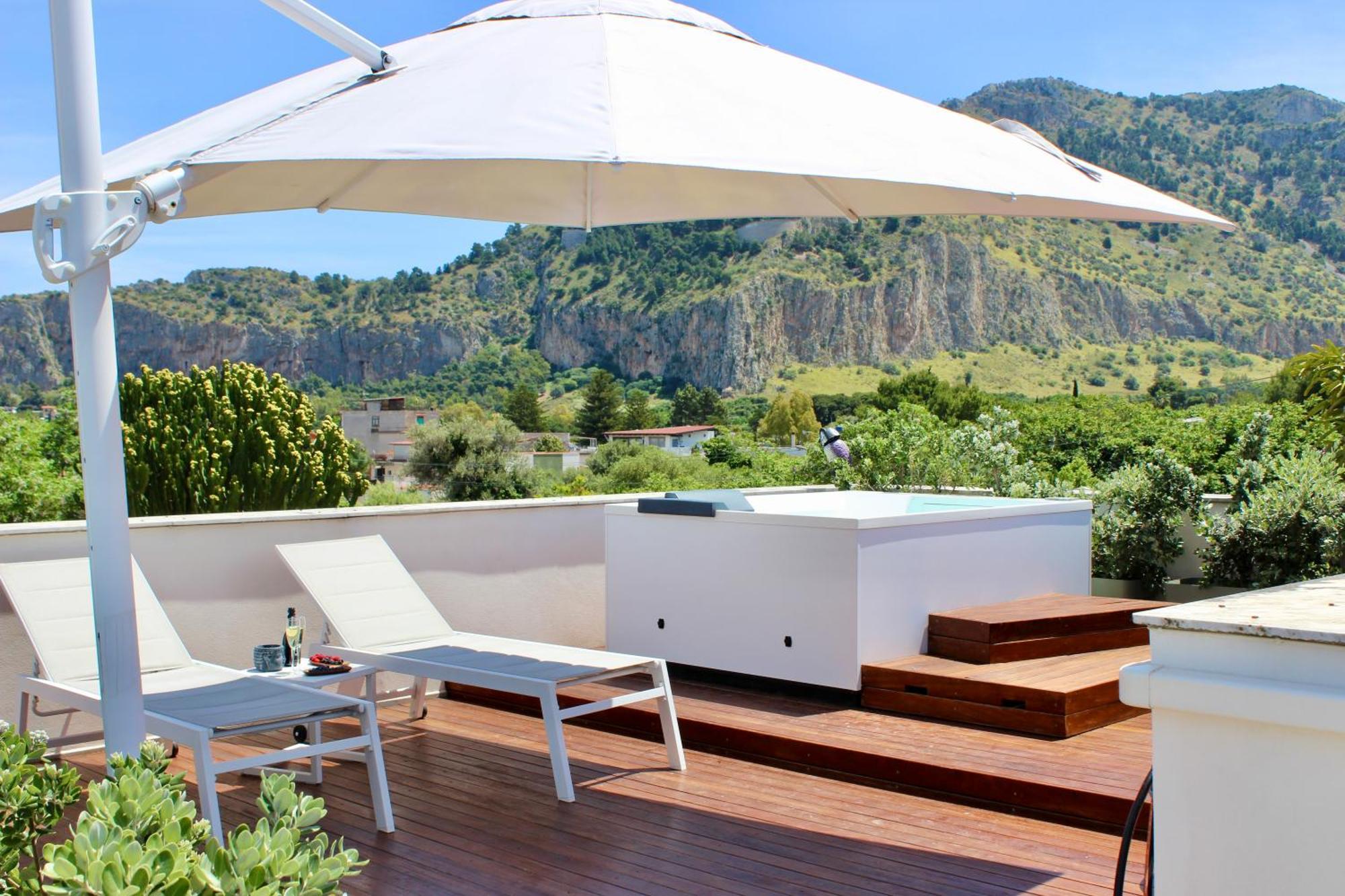 Mondello Martini Hotel Bagian luar foto